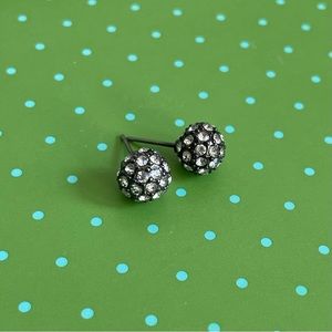 Stella & Dot Silver Soiree Studs